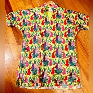 Emily McCarthy Poppy dress, peekaboo. size L